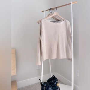 Jenni Kayne Cashmere Boatneck Sweater (Brand New)